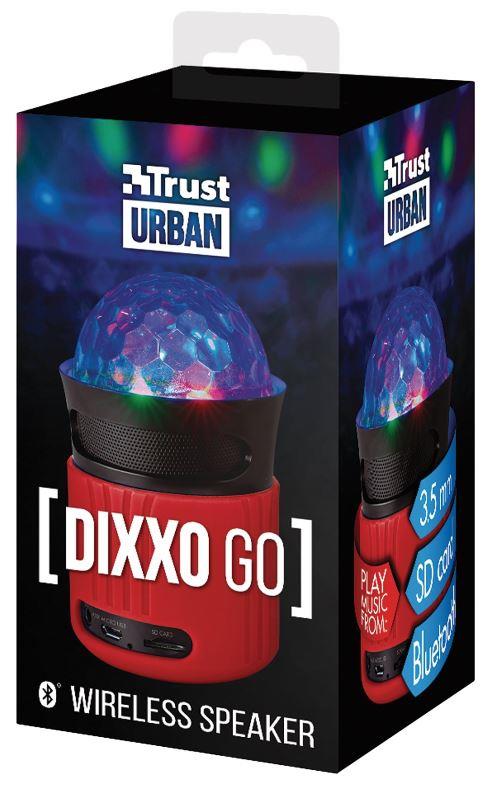TRUST Altoparlante portatile mono Trust Dixxo Go wireless rosso